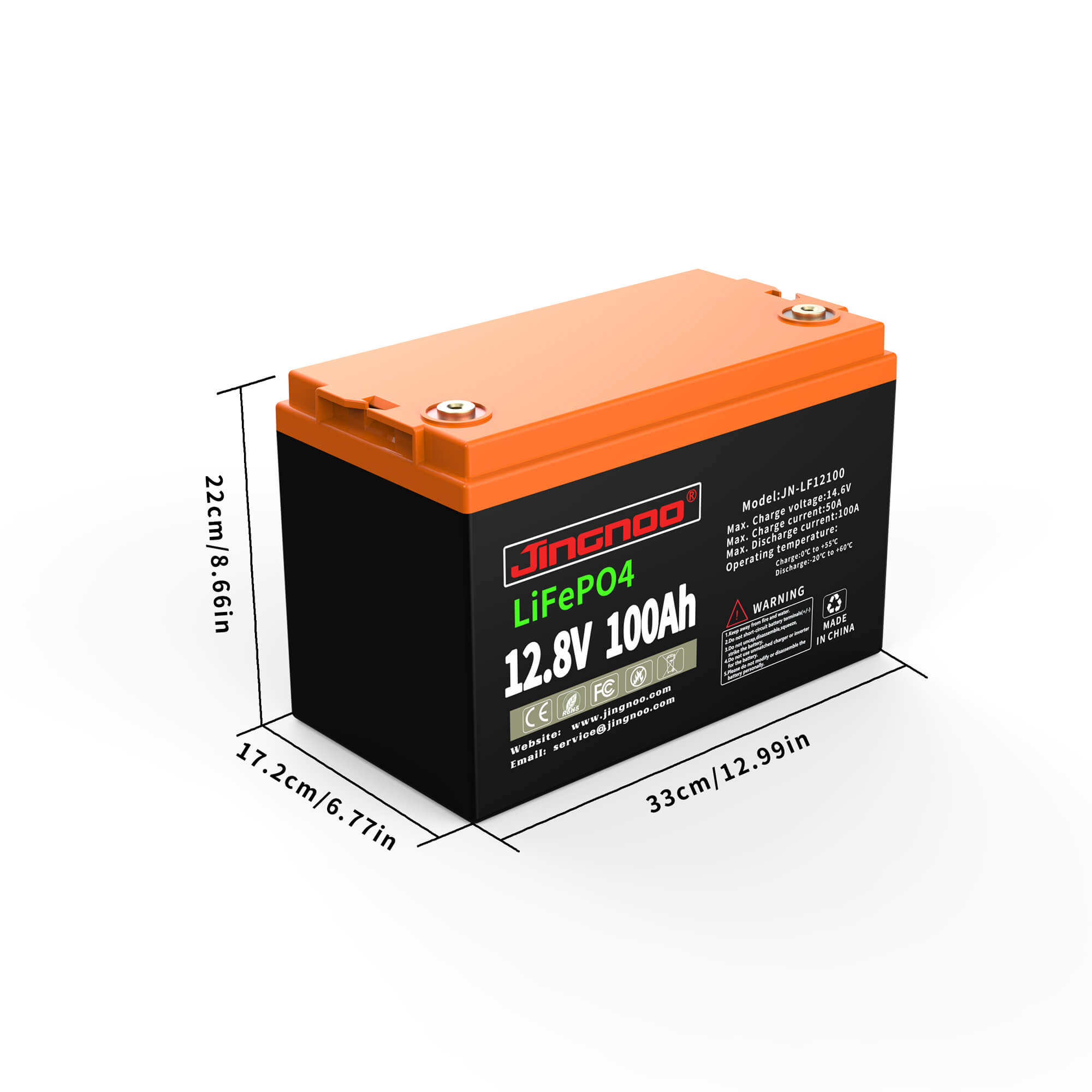 12V 100A LiFePO4 BMS Battery Packs Deep Cycle LFP Lithium Solar RV Marine Storage li-ion Battery