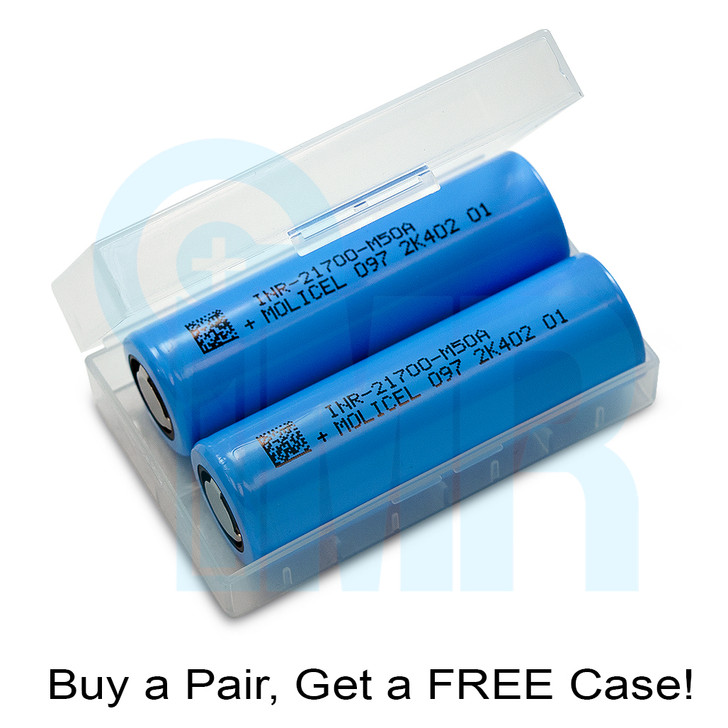 Molicel 21700 M50A Low-Temperature Performance Lithium Energy Storage Battery Pack